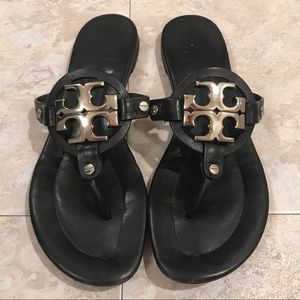 Tory Burch Miller Metal Logo Sandal